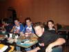 Our end of the table!